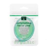 Earth Therapeutics Organic Cotton Exfoliating Facial Pad, 1 Ea