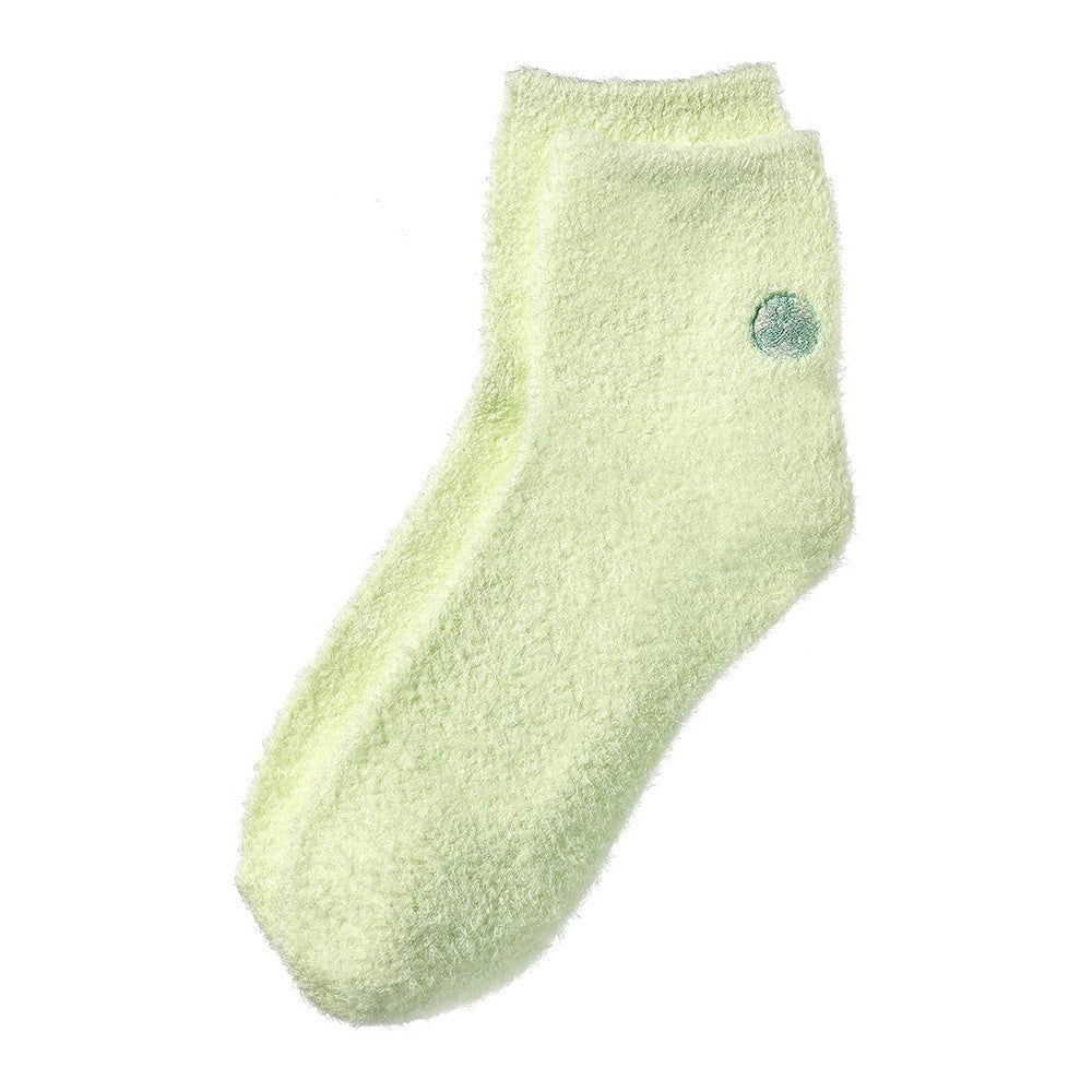 Earth Therapeutics Hemp Seed Oil Plush Socks, Light Green, 1 Ea