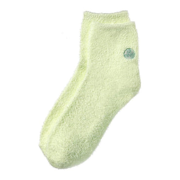 Earth Therapeutics Hemp Seed Oil Plush Socks, Light Green, 1 Ea