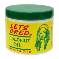 Lets Dred Coconut Oil, 4 Oz