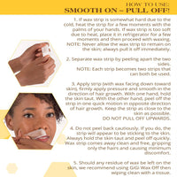 Gigi Simply Ready To Use Hair Removal Wax Strips, 18 Ea