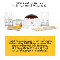 GiGi Student Starter Hair Removal Waxing Kit, 1 Ea