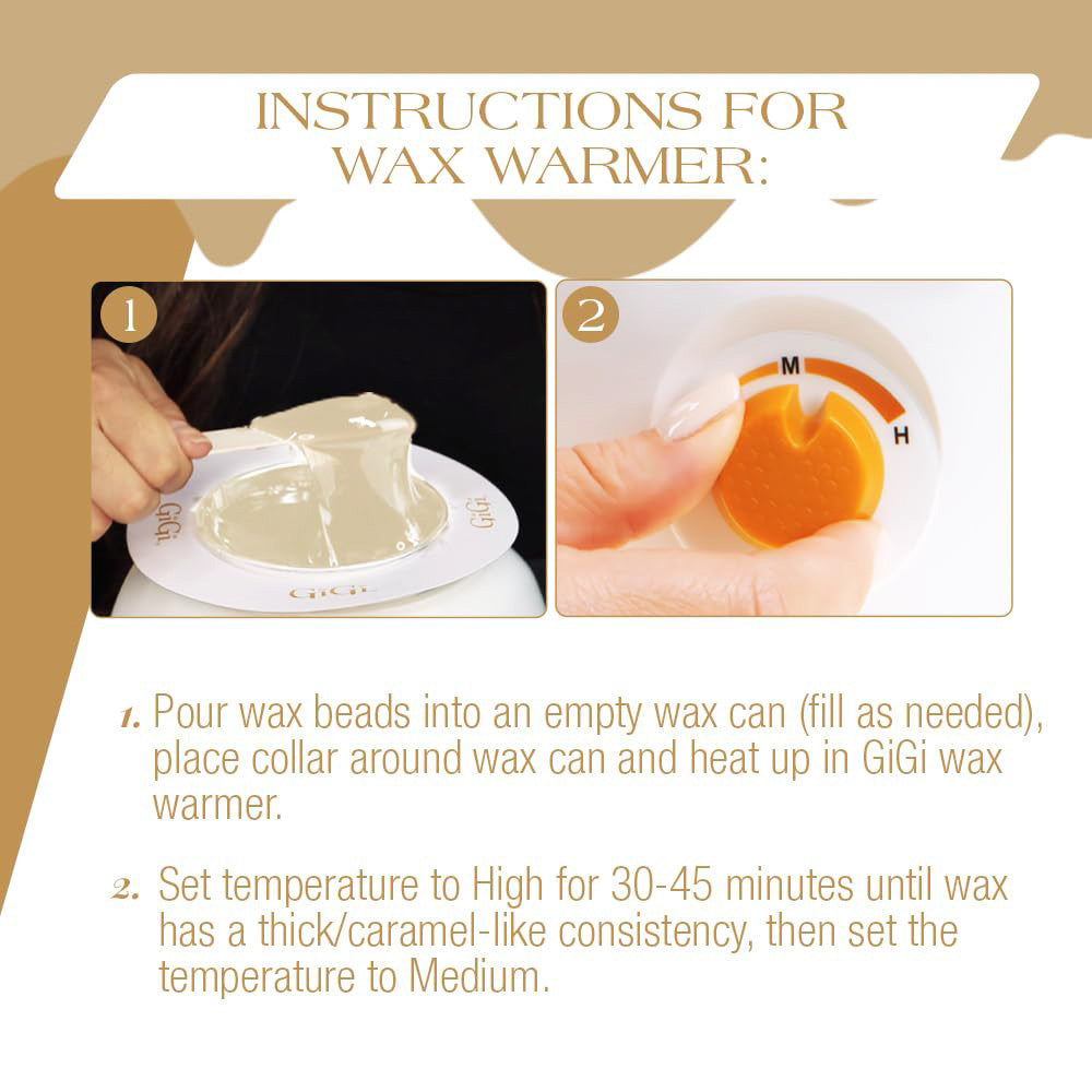 GiGi Vanilla Hard Wax Beads, 10 Oz