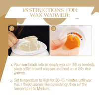 GiGi Vanilla Hard Wax Beads, 10 Oz