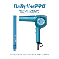 Babyliss Pro Nano Titanium 1 Inch Ultra-Thin Straightener & Professional Hair Dryer, 1 Ea