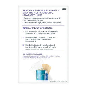 Sally Hansen Extra Strength All-Over Body Wax Hair Removal Kit - 1 Ea