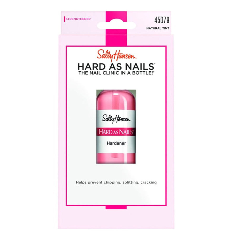 Sally Hansen Hard as Nails Nail Hardener Treatment, Natural Tint, 0.45 Oz