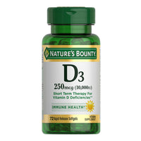 Natures Bounty Vitamin D3 1000 Iu Softgels - 60 Ea