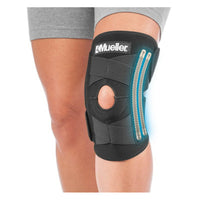 Mueller Sports Medicine Adjustable Knee Support, Black, 1 Ea