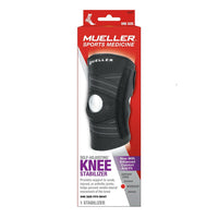 Mueller Sports Medicine Adjustable Knee Support, Black, 1 Ea