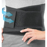 Mueller Adjustable Back Brace, Black, One Size, 1 Ea