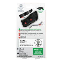 Fitted Wrist by Mueller Green Brace Small or Medium, Left Black, 1 Ea
