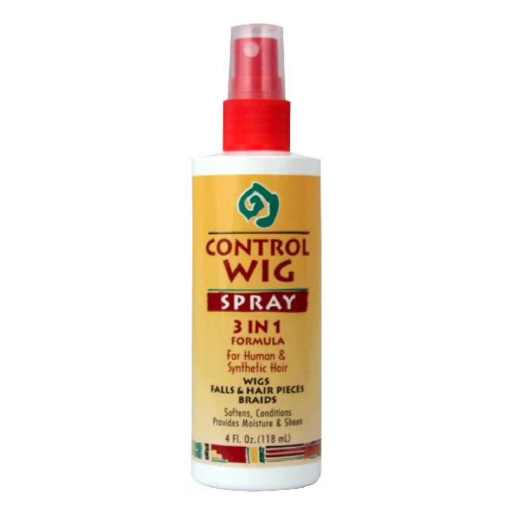 African Essence 3 N 1 Control Wig Spray, 4 Oz