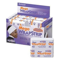 Sanek Mega 6 Pack Wrap Strips, White, 40 Ea