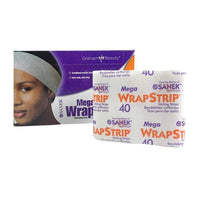 Sanek Mega 6 Pack Wrap Strips, White, 40 Ea