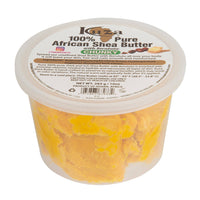 Kuza African Shea Butter Yellow Chunky for Hydrate Skin, 10 Oz
