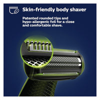 Philips Norelco Bodygroom Series 5000 Mens Rechargeable Trimmer BG5025/40, 1 Ea