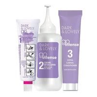 Dark And Lovely Go Intense Hair Color, Original Black, 1 Kit