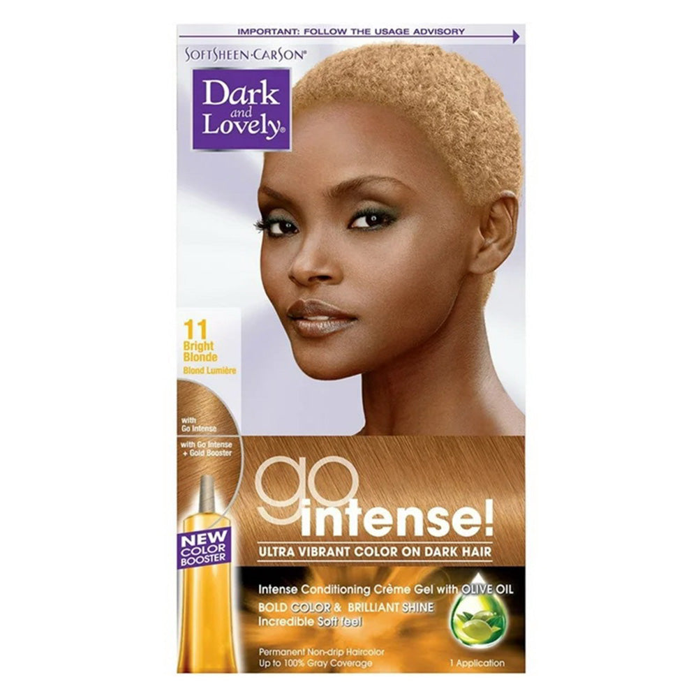 Dark and Lovely Go Intense! Hair Color 11 Bright Blonde 1Kit