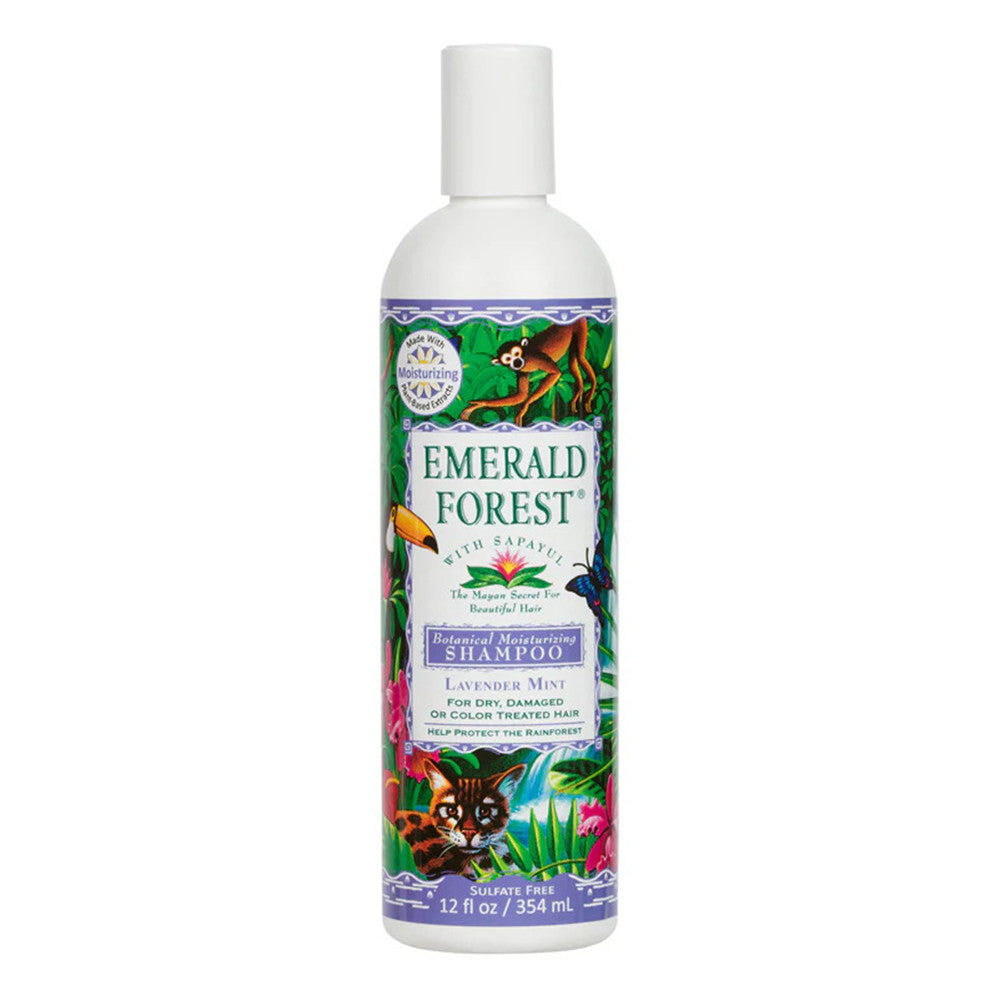 Emerald Forest Botanical Moisturizing Shampoo, Lavender Mint, 12 Oz