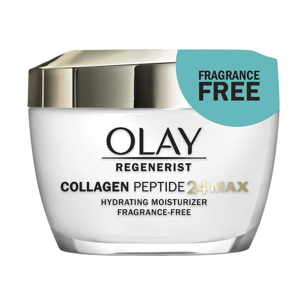 Olay Regenerist Collagen Peptide 24 MAX Face Moisturizer, Fragrance Free, 1.7 Oz