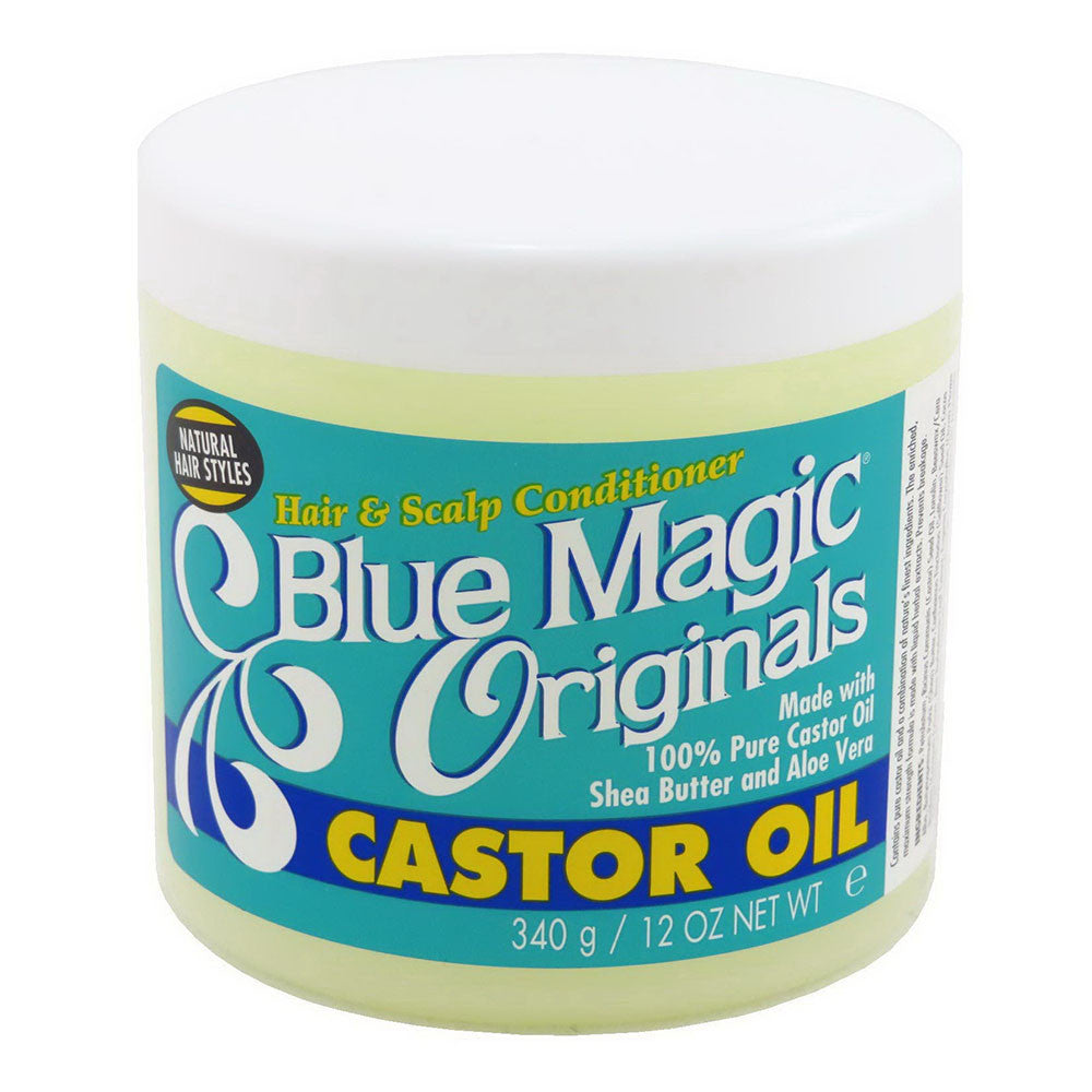 Blue Magic Organics Castor Oil For Healthy Hair, 12 oz