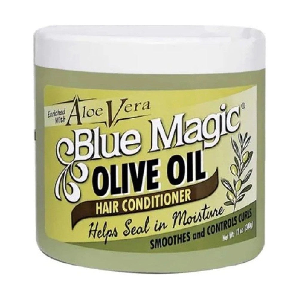Blue Magic Olive Oil Hair Conditioner, 12 Oz