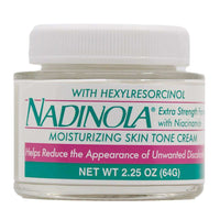 Nadinola Moisturizing Skin Tone Cream Niacinamide and Hexylresorcinol 2.25 Oz (64g)