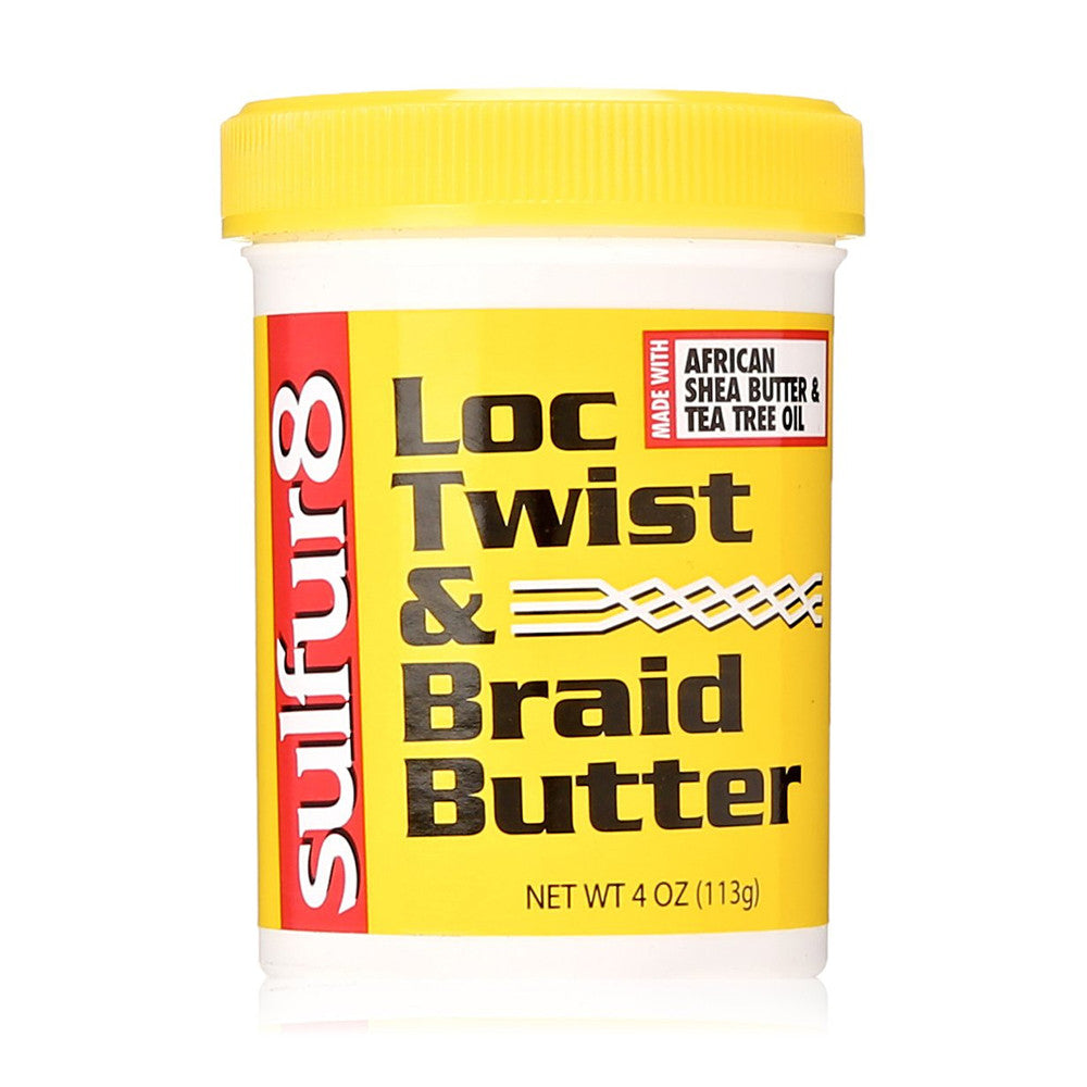 Sulfur8 Loc Twist and Braid Butter, 4 Oz