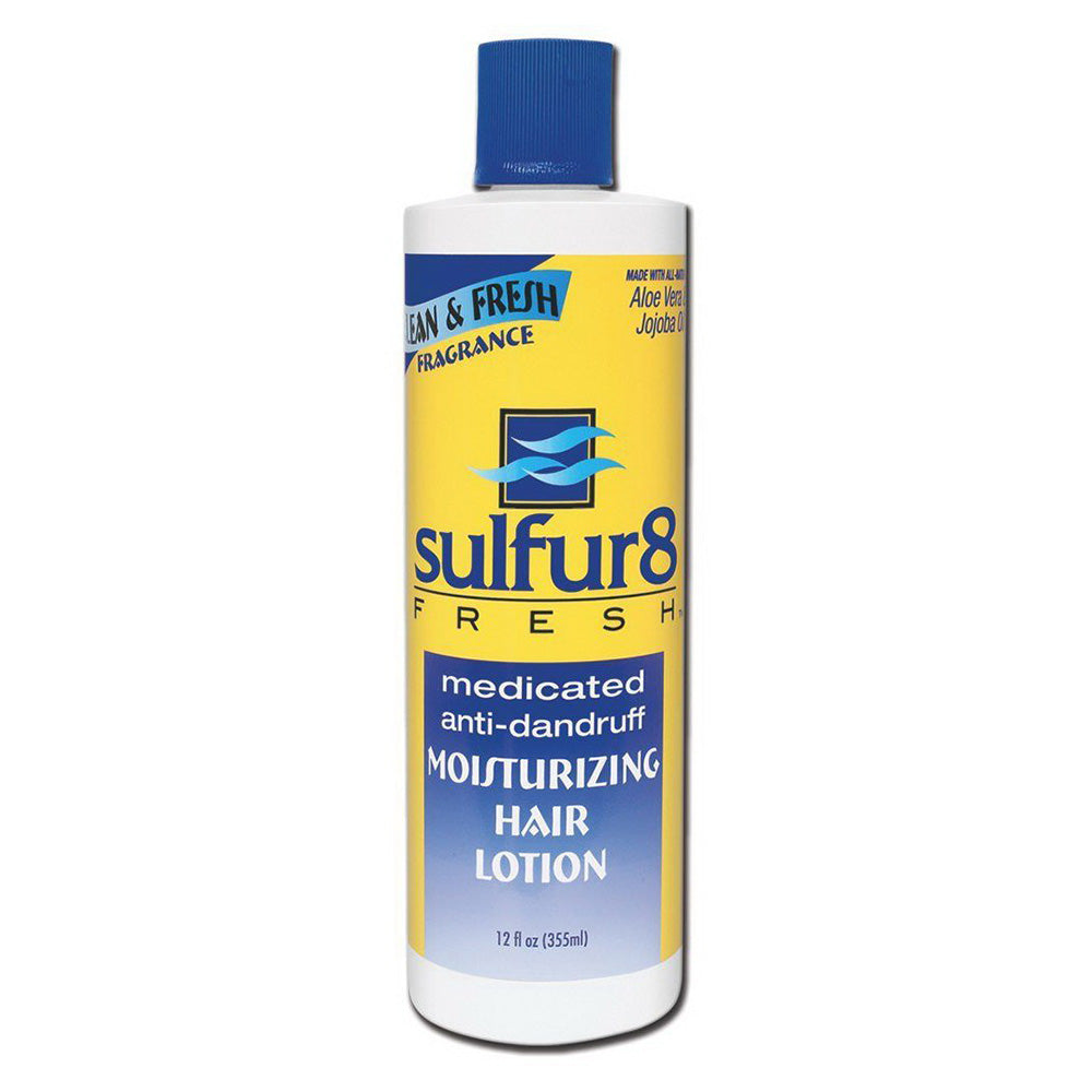 Sulfur8 Fresh Moisturizing Lightweight Hair Lotion 12Oz (355ml)