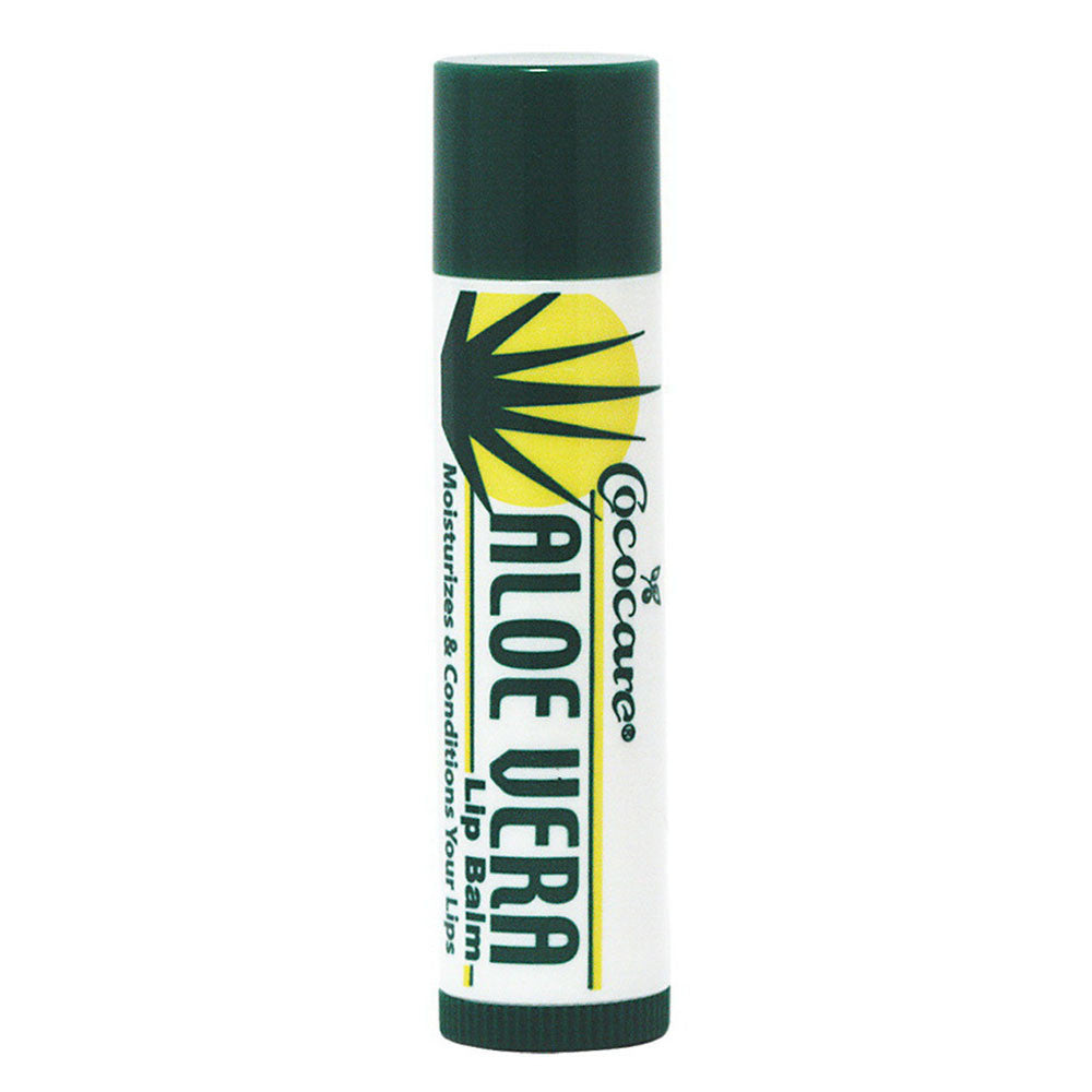 Cococare Aloe Vera Lip Balm, Spf-15, 0.15 Oz