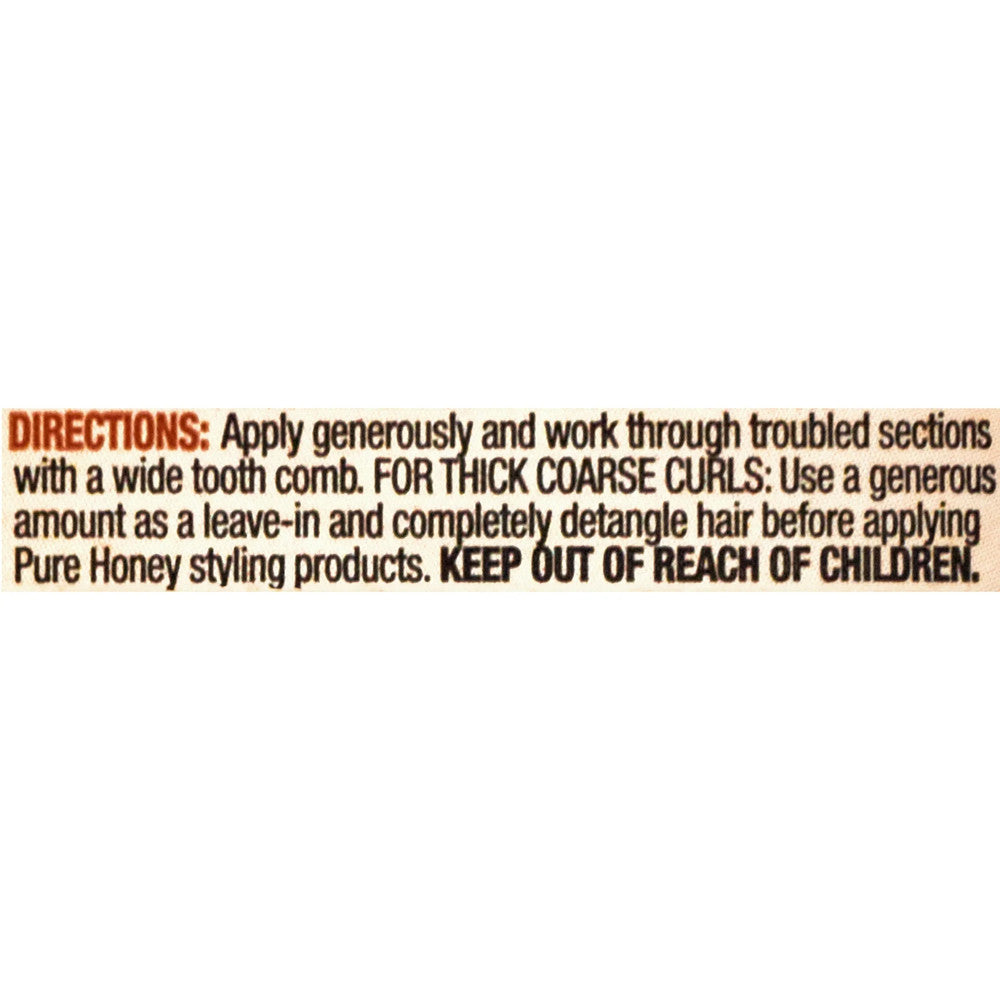 Creme of Nature Knot Away Detangling Leave-in Conditioner with Pure Honey, For Dry Damaged Hair, 8 Oz