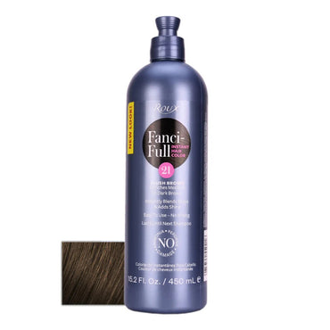 Roux Fanci-Full Instant Hair Color, 21 Plush Brown, 15.2 Oz