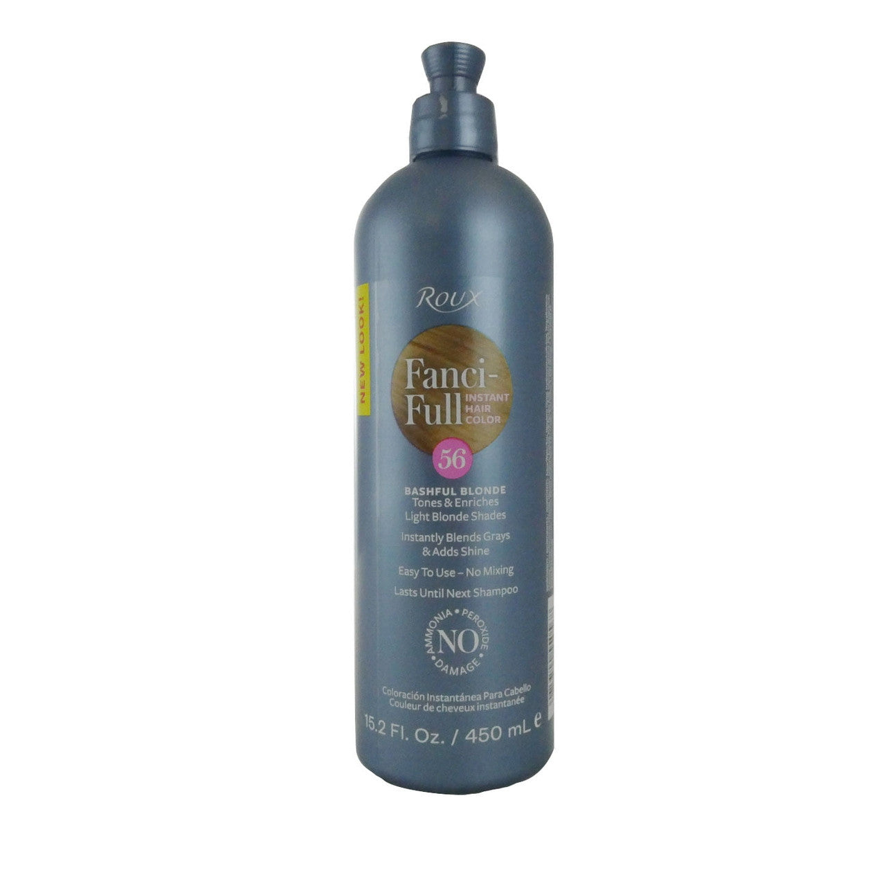 Roux Fanci-Full Temporary Hair Color Rinse, Bashful Blonde 56, 15.2 Oz