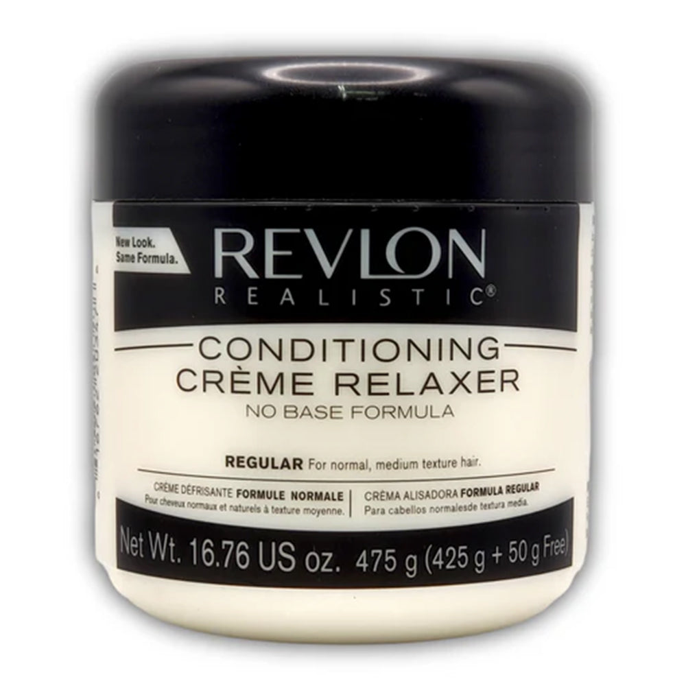 Revlon Realistic Conditioning Creme Hair Relaxer, Regular, 16.76 Oz