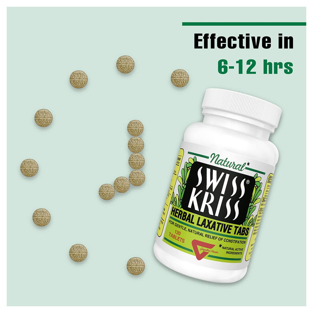 Modern Swiss Kriss Laxative Tablets - 120 Ea