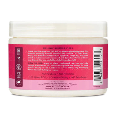 Shea Moisture Coconut Oil and Shea Butter Curl Glam Defining Cream, 12 Oz