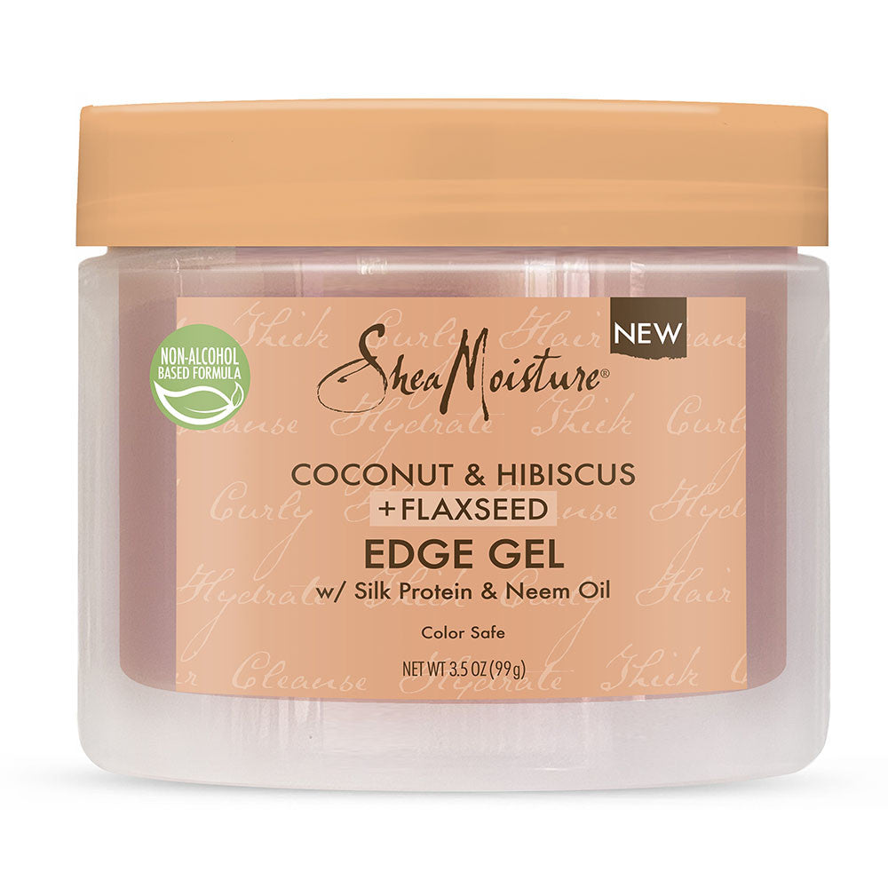 Shea Moisture Coconut and Hibiscus Flaxseed Edge Gel, 3.5 Oz