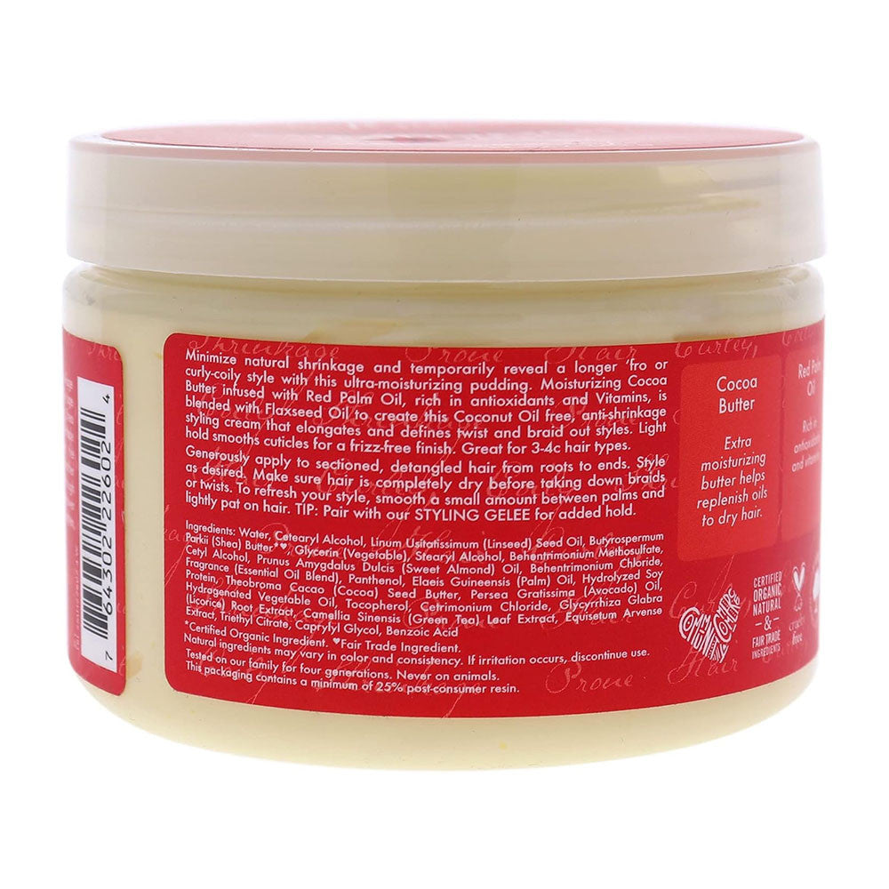 Shea Moisture Red Palm Oil and Cocoa Butter Curl Stretch Pudding, 12 Oz