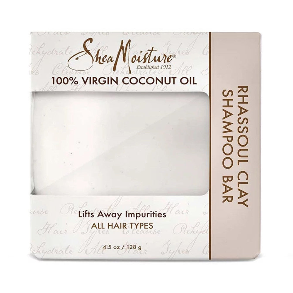 Shea Moisture Pure Coconut Rhassoul Clay Shampoo Bar, 4.5 Oz