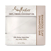 Shea Moisture Pure Coconut Rhassoul Clay Shampoo Bar, 4.5 Oz