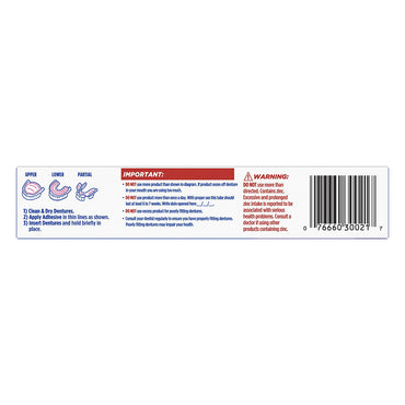 Fixodent Plus Denture Adhesive Cream, Superior Hold, 2 oz