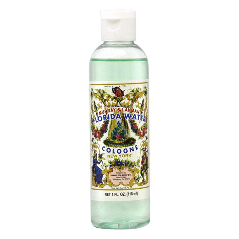 Murray and Lanman Florida Water Cologne for Refreshing Fragrance and Spiritual Use 4Oz (118ml)