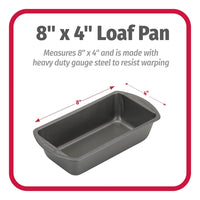 Good Cook Non-Stick Loaf Pan, 8x4 Inch, 1 Ea