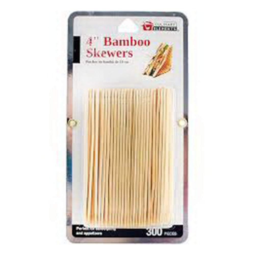 Bradshaw Skewers Bamboo Natural Toothpicks 4 Inch 300Ea