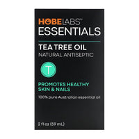 Hobe Labs Essentials Tea Tree Oil, Healthy Skin and Nails, 2 Oz