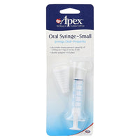 Apex Oral Syringe With Adapter, 1Tsp