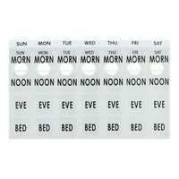 Apex Medichest Pill Case Organizer With Braille Markings - 1 Ea