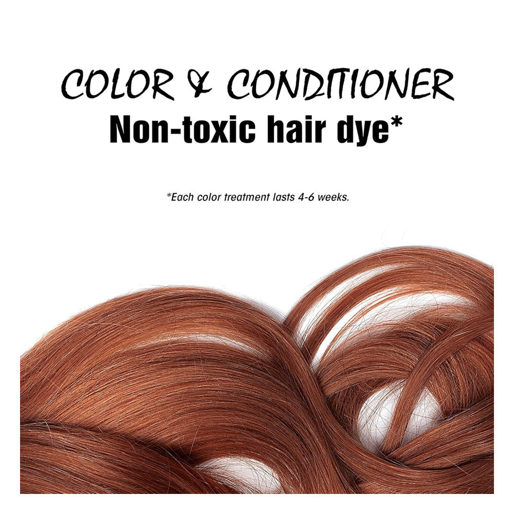 Light Mountain Natural Hair Color And Conditioner, Red - 4 Oz