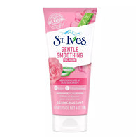 St. Ives Gentle Smoothing Face Scrub Rose Water and Aloe Vera, 6 Oz